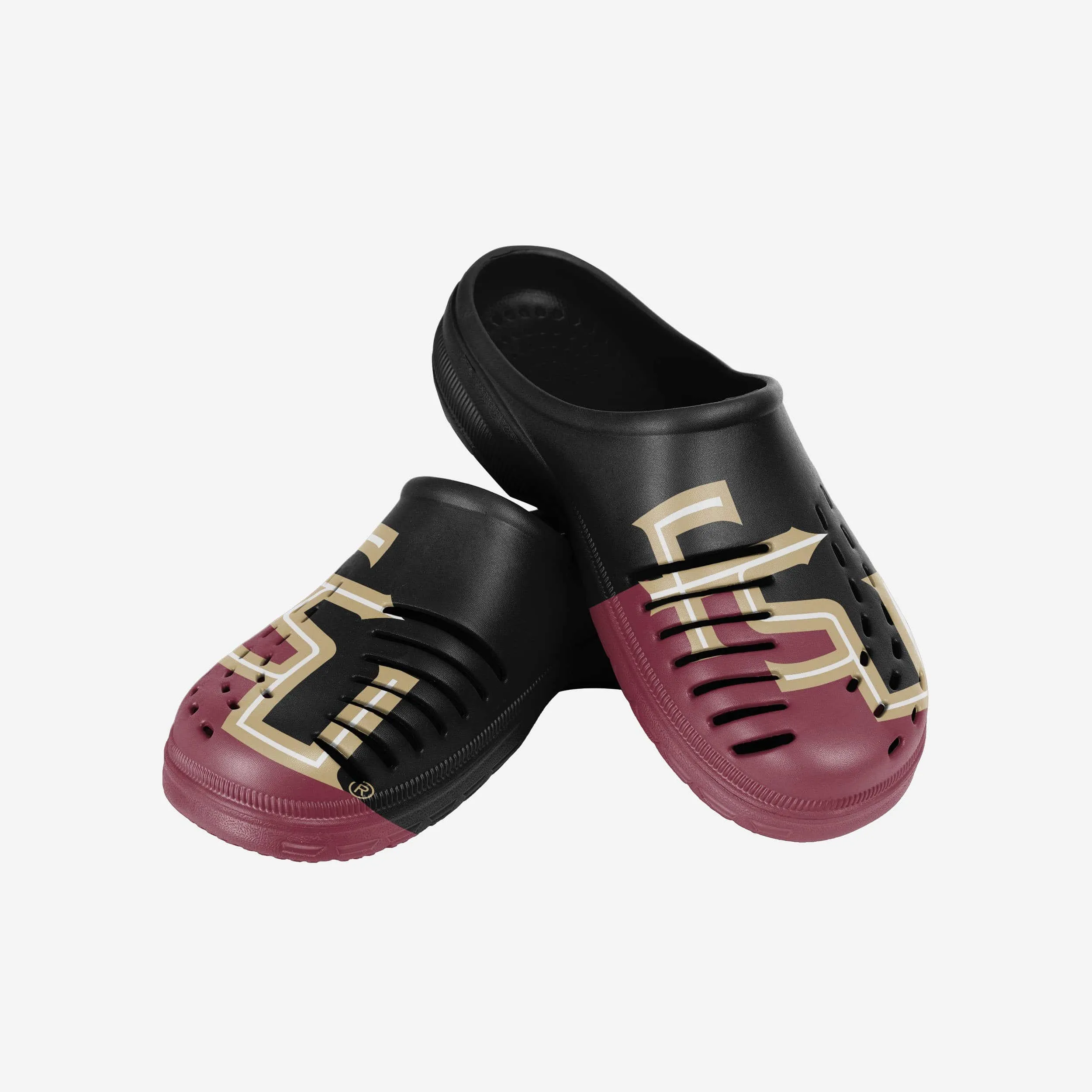 Florida State Seminoles Colorblock Big Logo Clog