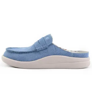 Frenchy Suede Pale Blue