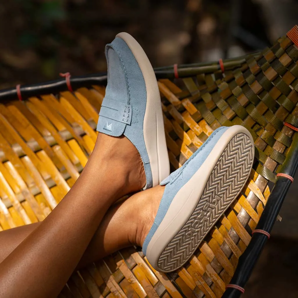 Frenchy Suede Pale Blue