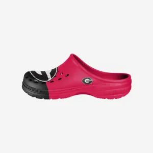 Georgia Bulldogs Colorblock Big Logo Clog