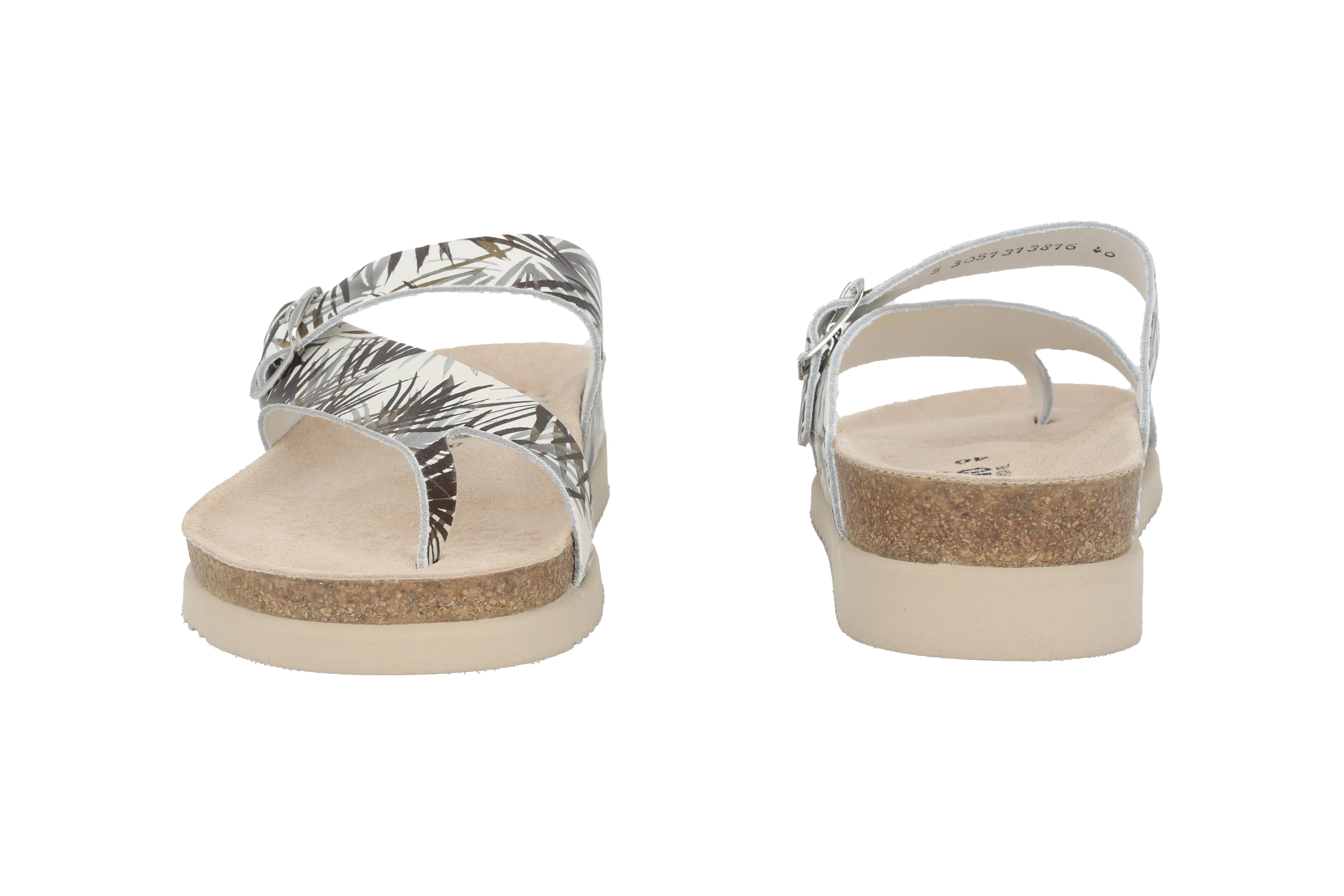'Helen' women's sandal - Platinum mix