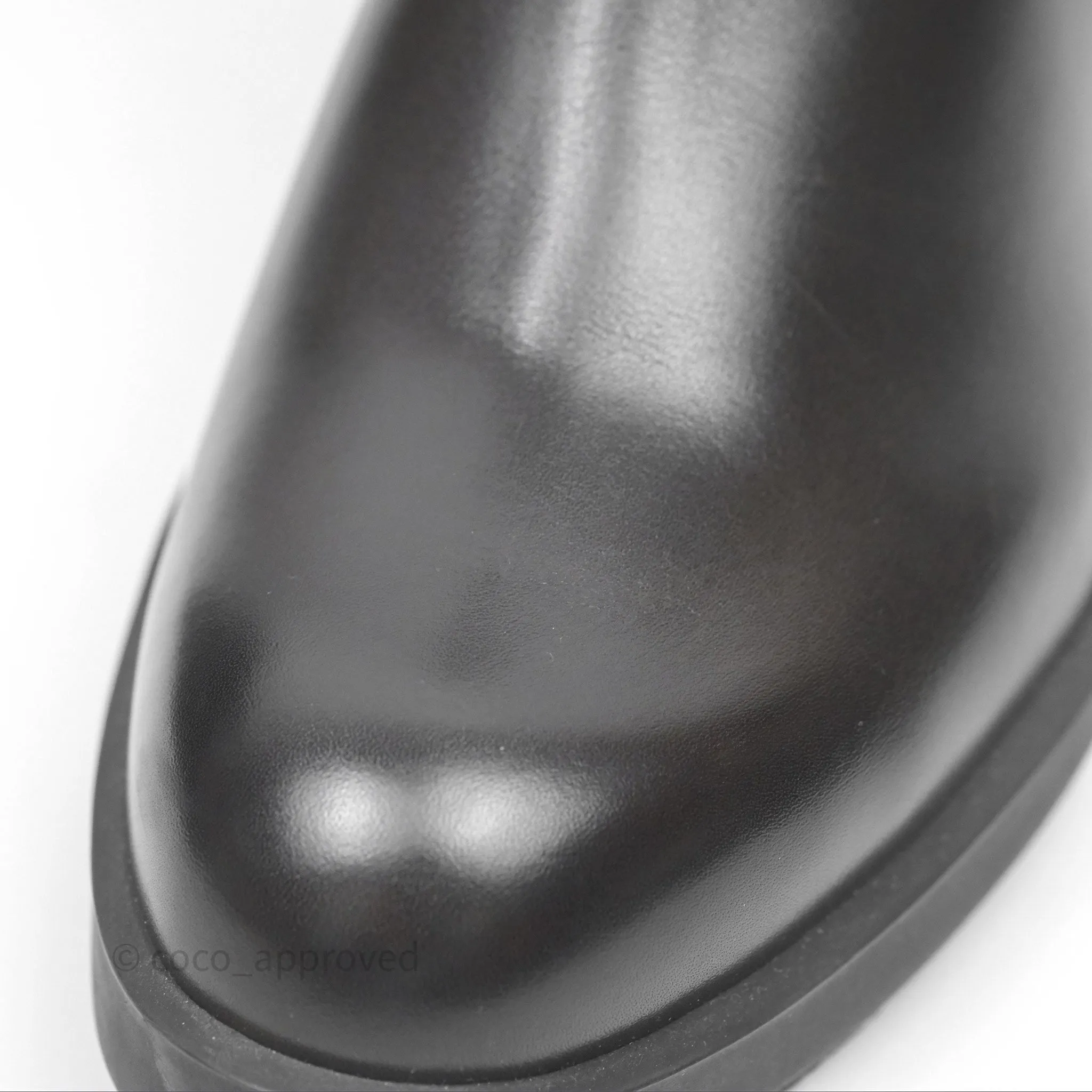 Hermès Kross Training Boots Moka Brown Calfskin Size 35
