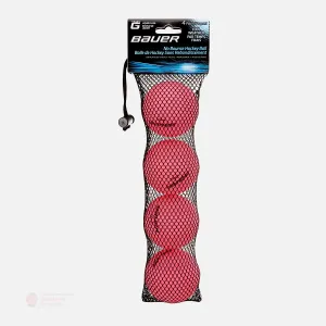 Hockey Ball Cool Pink - 4 Pack