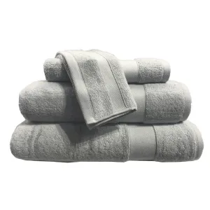 Hotel Royal Living Supima Hand Towel - Silver