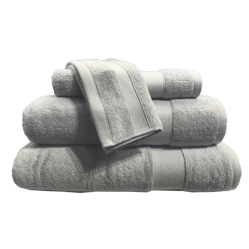 Hotel Royal Living Supima Hand Towel - Silver