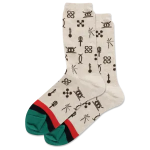HOTSOX Women's Kwanzaa Principles Crew Socks
