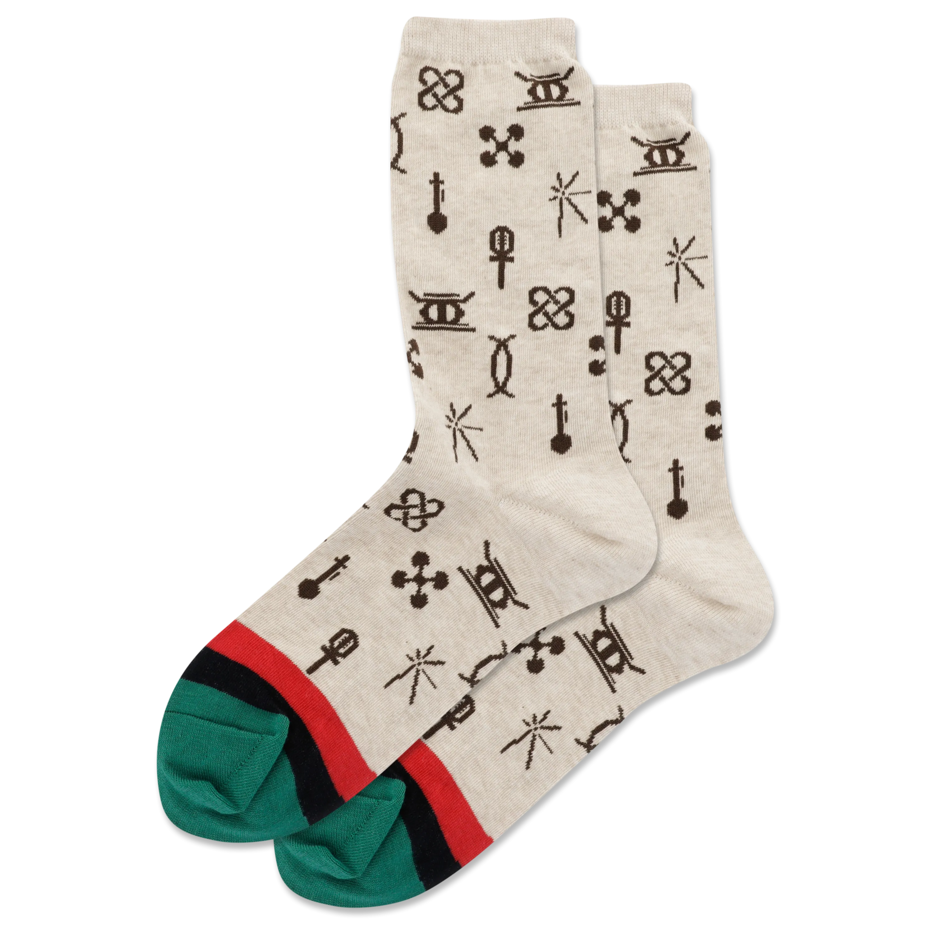 HOTSOX Women's Kwanzaa Principles Crew Socks