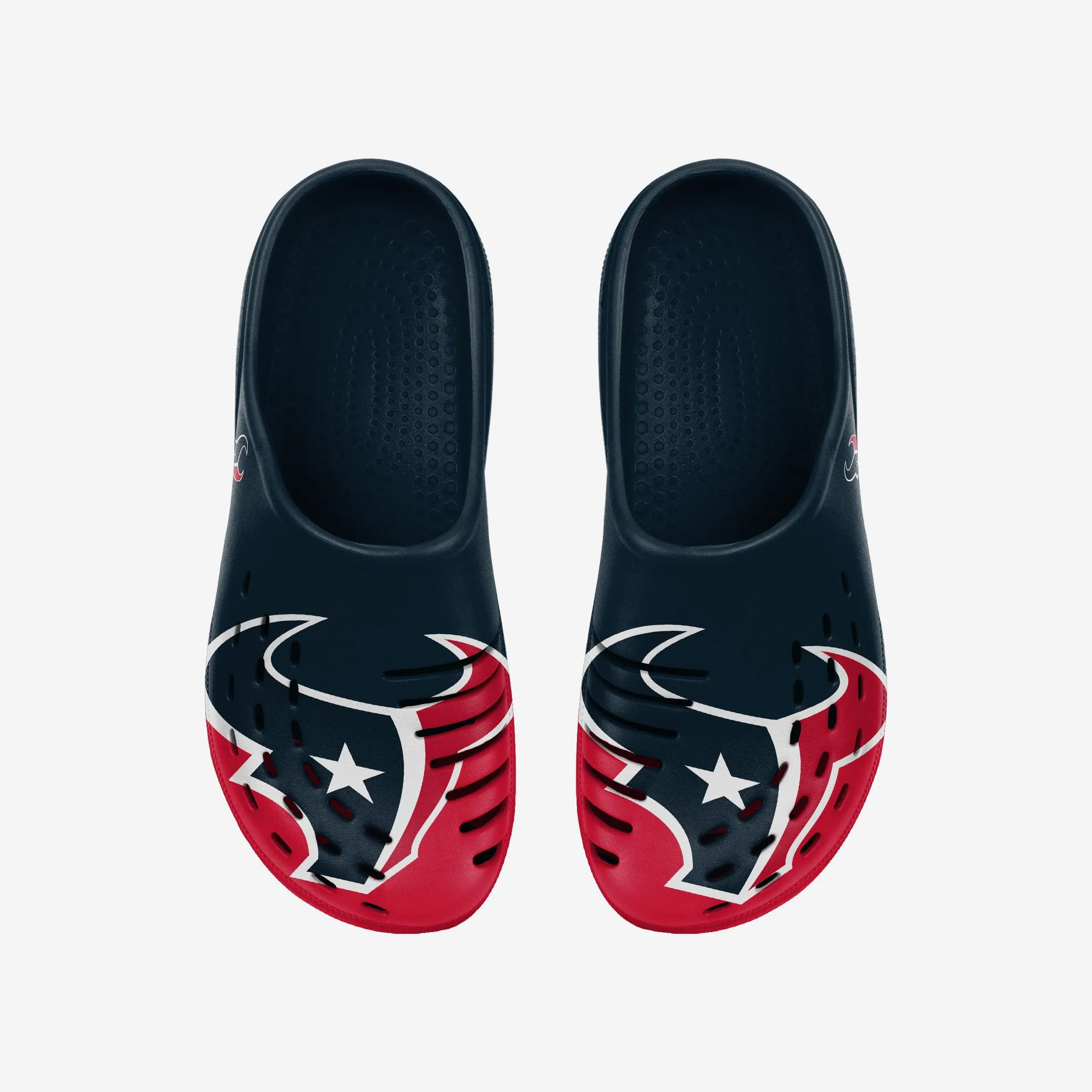Houston Texans Colorblock Big Logo Clog
