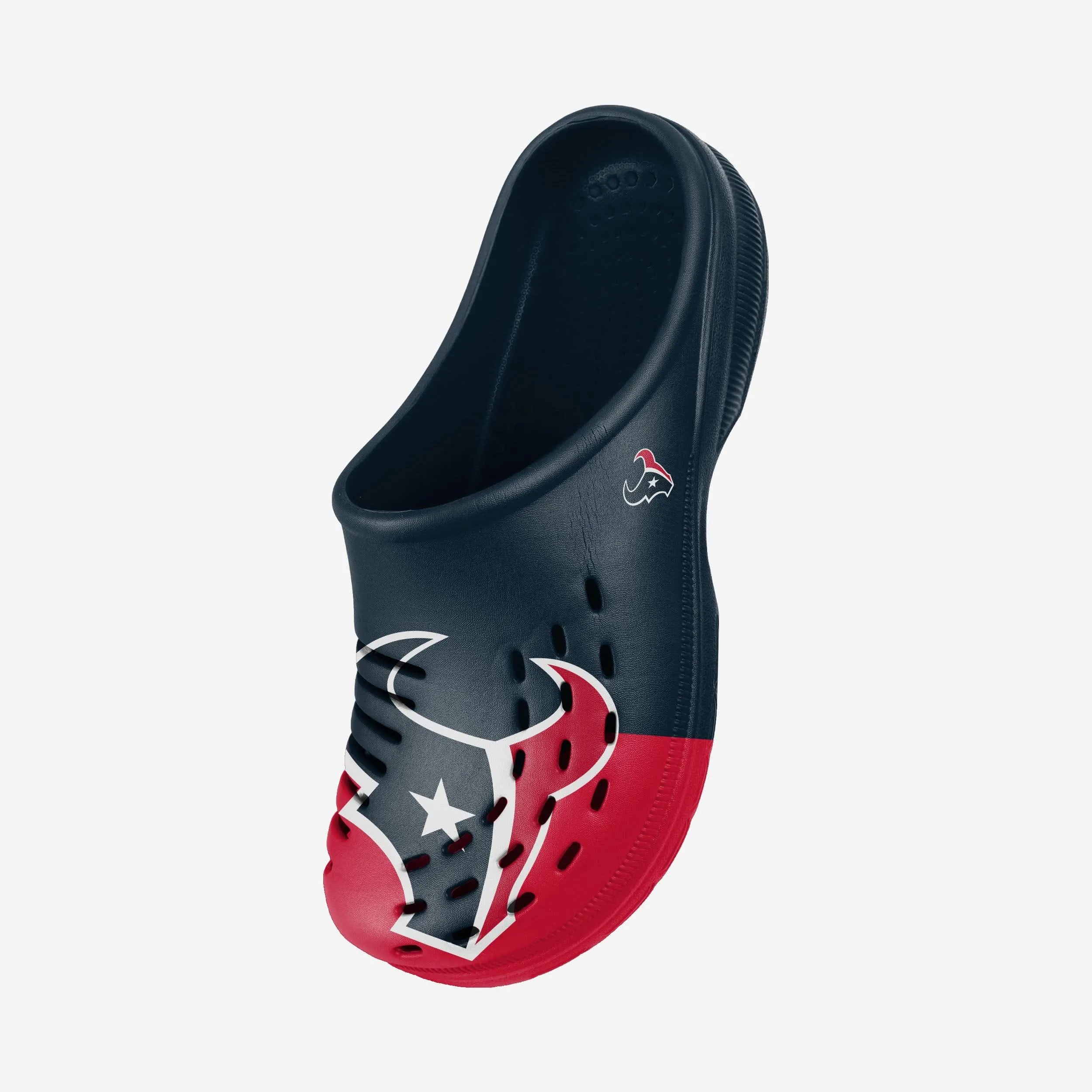 Houston Texans Colorblock Big Logo Clog