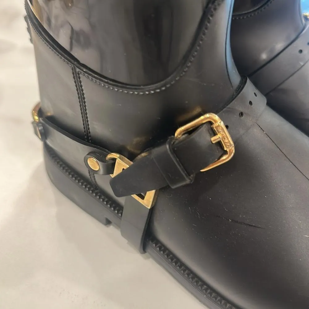 JIMMY CHOO Rubber Rain Boots