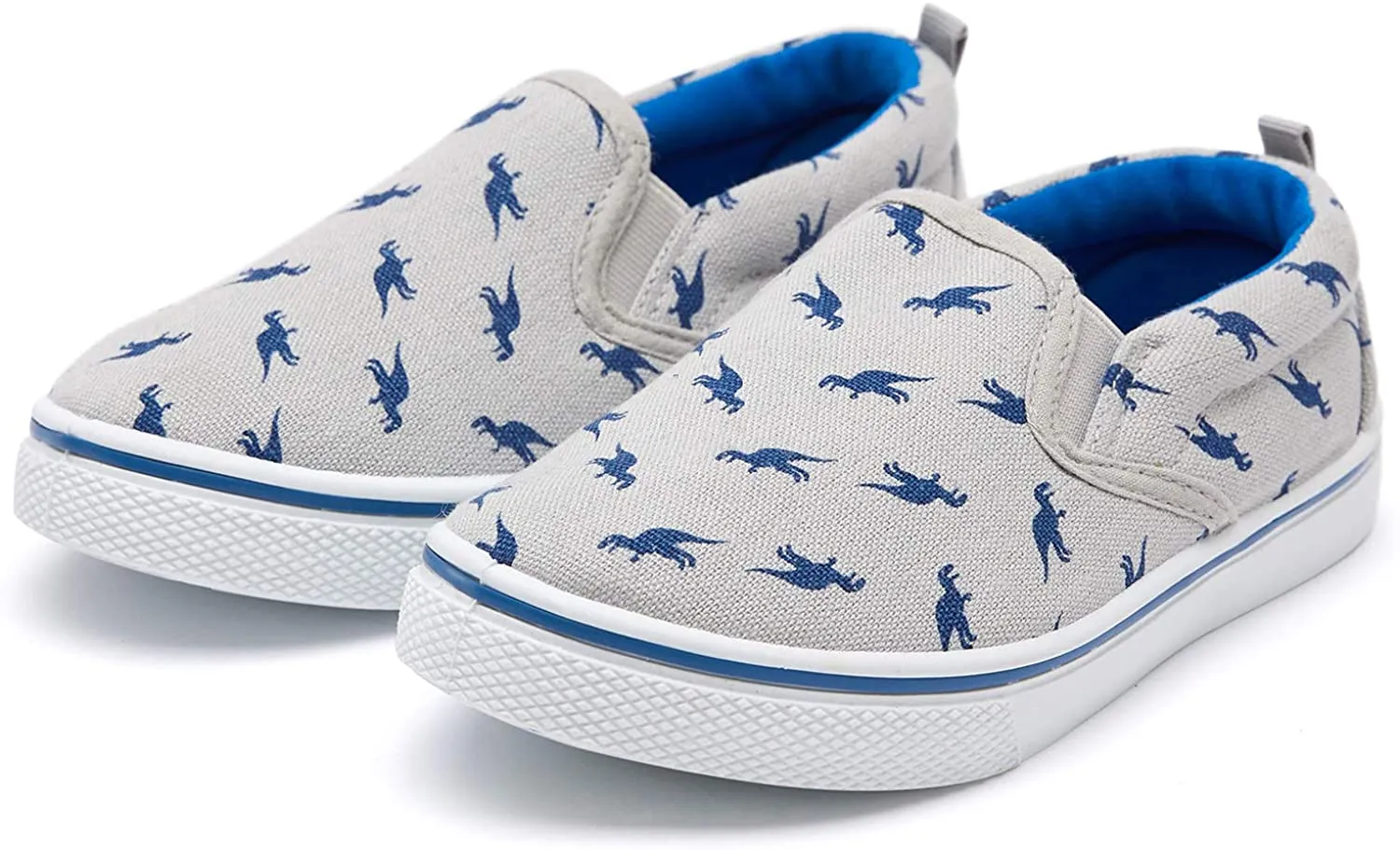 K KomForme Toddler Girls & Boys Slip On Canvas Sneakers Loafers Moccasins Kids Tennis Shoes