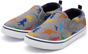 K KomForme Toddler Girls & Boys Slip On Canvas Sneakers Loafers Moccasins Kids Tennis Shoes
