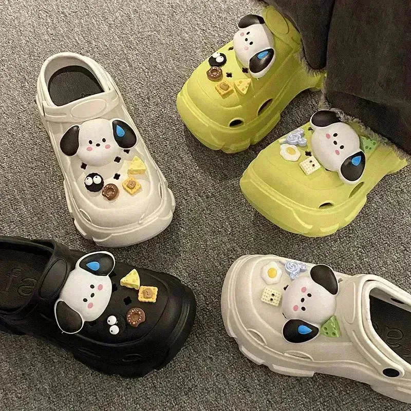 Kawaii Pochacco Platform Clogs