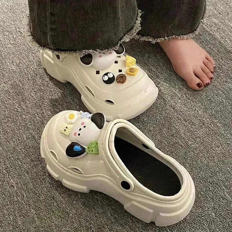 Kawaii Pochacco Platform Clogs
