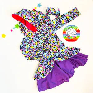 Kids Long Sleeve Pixie Dress