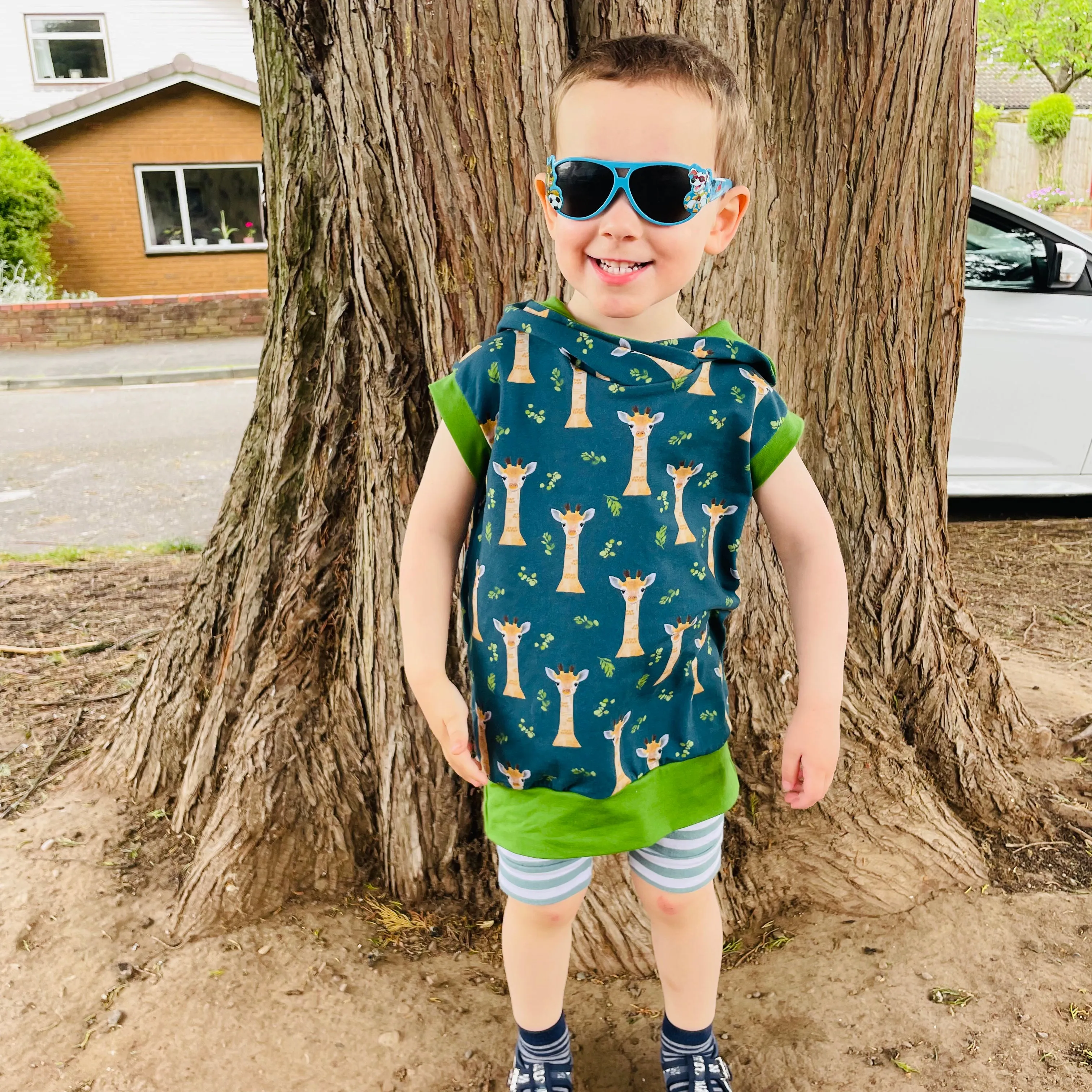 Kids Sleeveless Hoodie