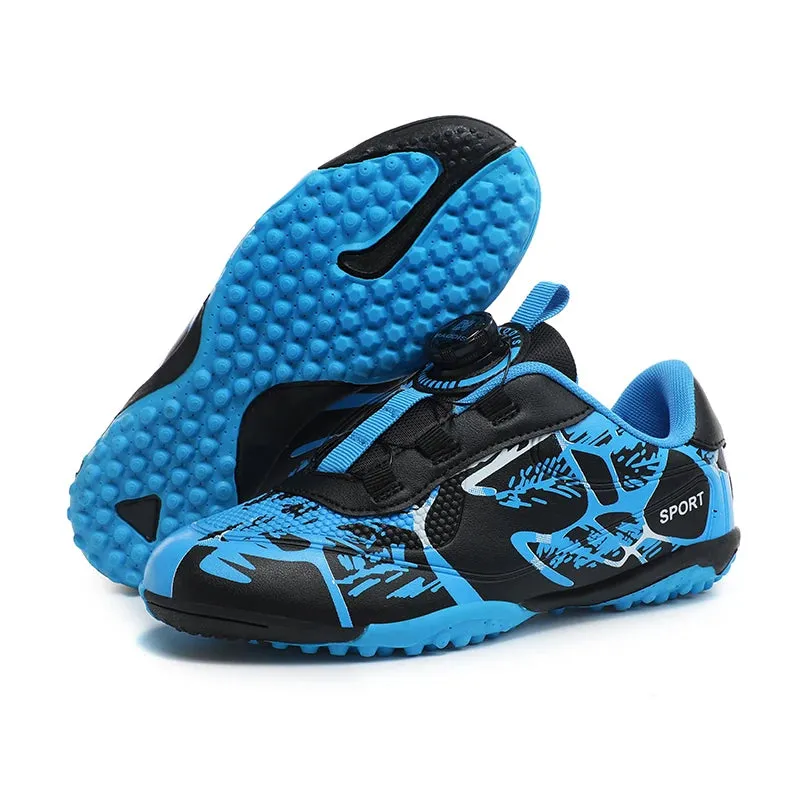 Kids Soccer Shoes FG/TF Football Boots Professional Cleats Grass Training Sport Footwear Boys Outdoor