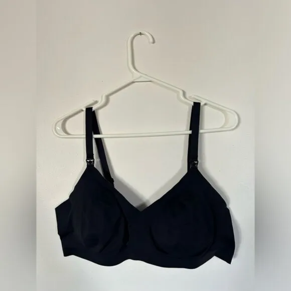 Knix Nursing Leakproof Black Bra Size 5