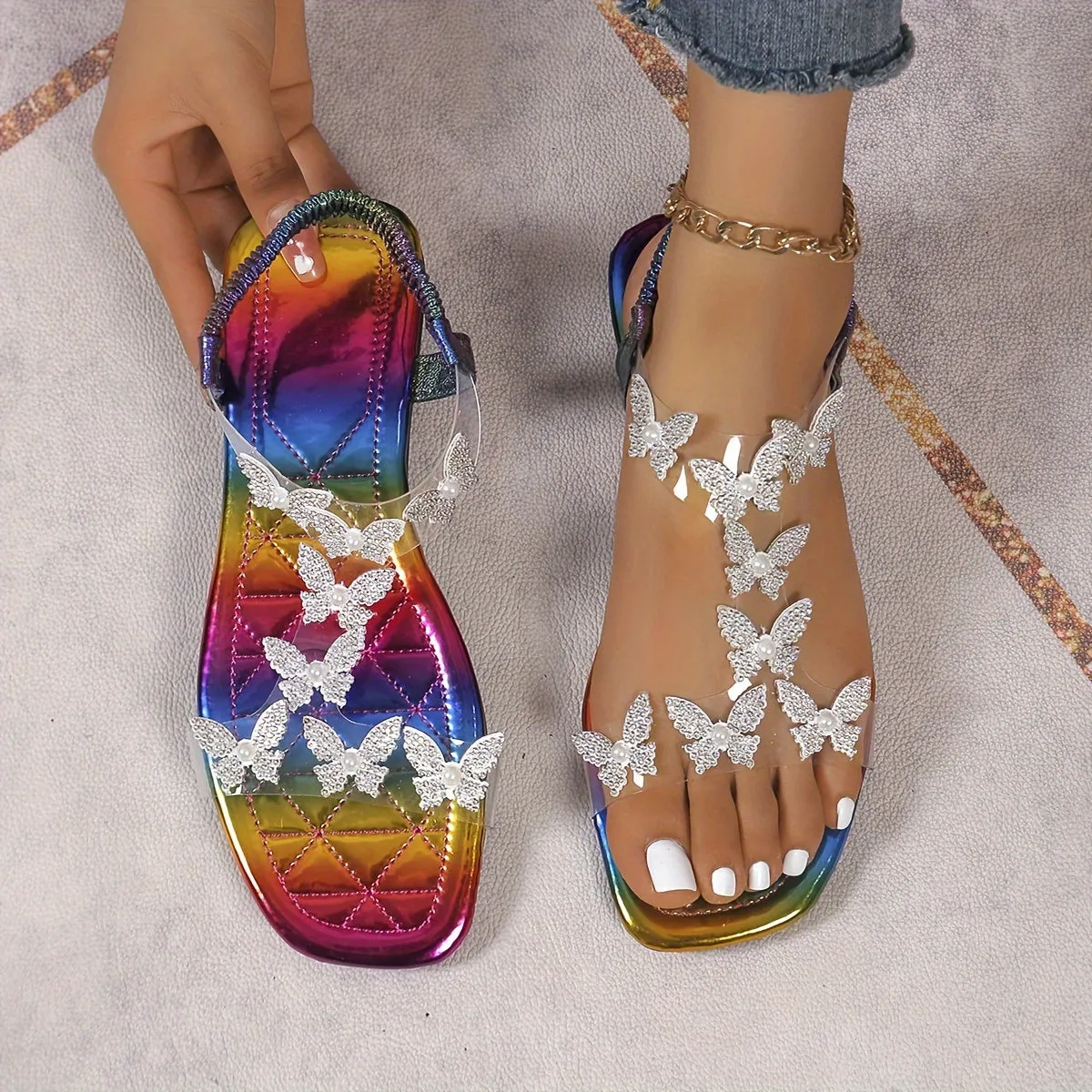 Laurie - Casual Butterfly orthopedic sandals