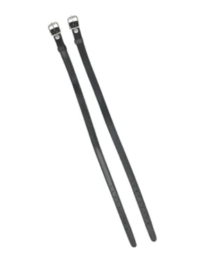 LeMieux Rubber Spur Straps Black
