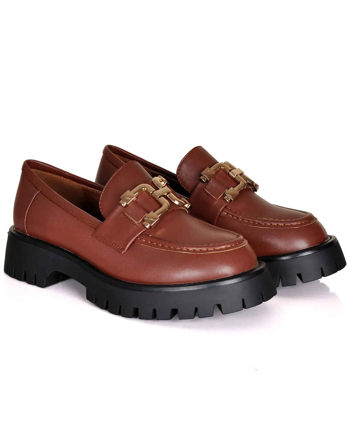 LOAFER BOOTS AC449 BROWN