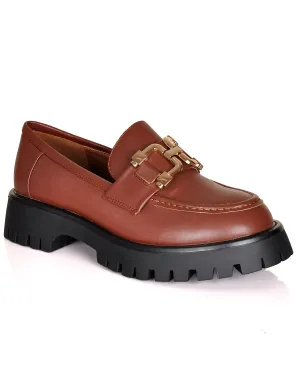 LOAFER BOOTS AC449 BROWN