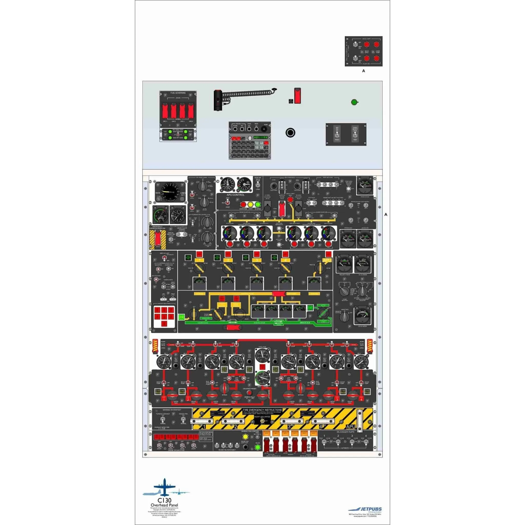 Lockheed 18" x 36" Cockpit Posters
