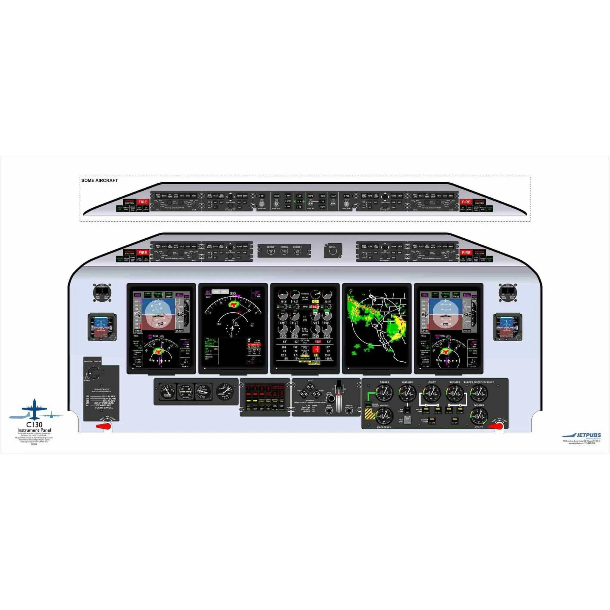 Lockheed 18" x 36" Cockpit Posters