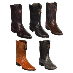 Los Altos Caiman Crocodile Roper Boots
