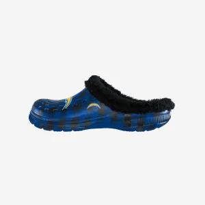Los Angeles Chargers Sherpa Lined Buffalo Check Clog