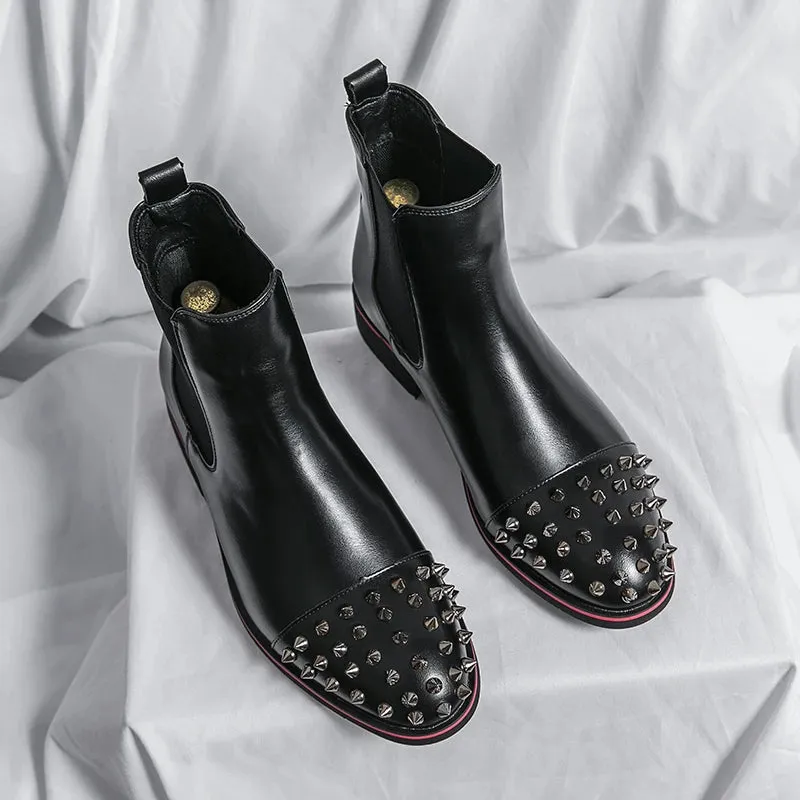 Luxury Fashion Designer Men Chelsea Boots