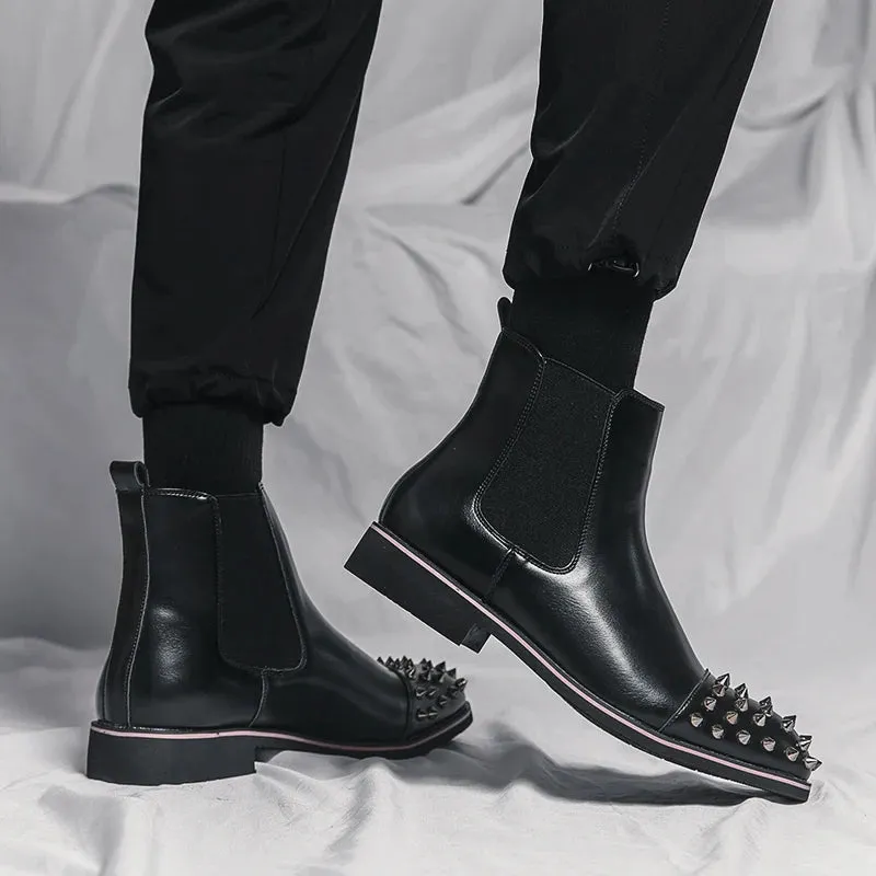 Luxury Fashion Designer Men Chelsea Boots