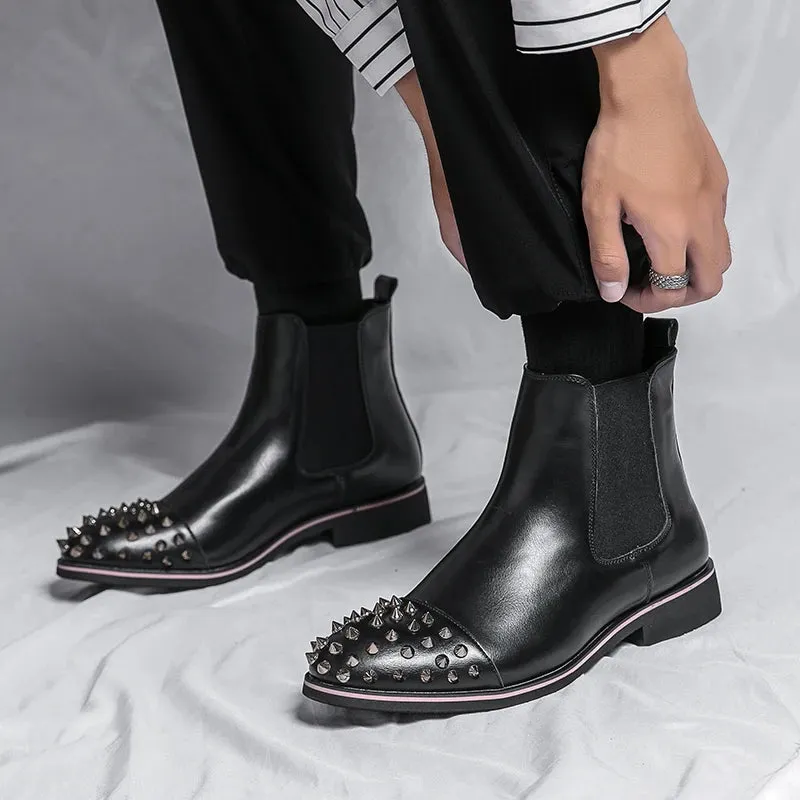 Luxury Fashion Designer Men Chelsea Boots