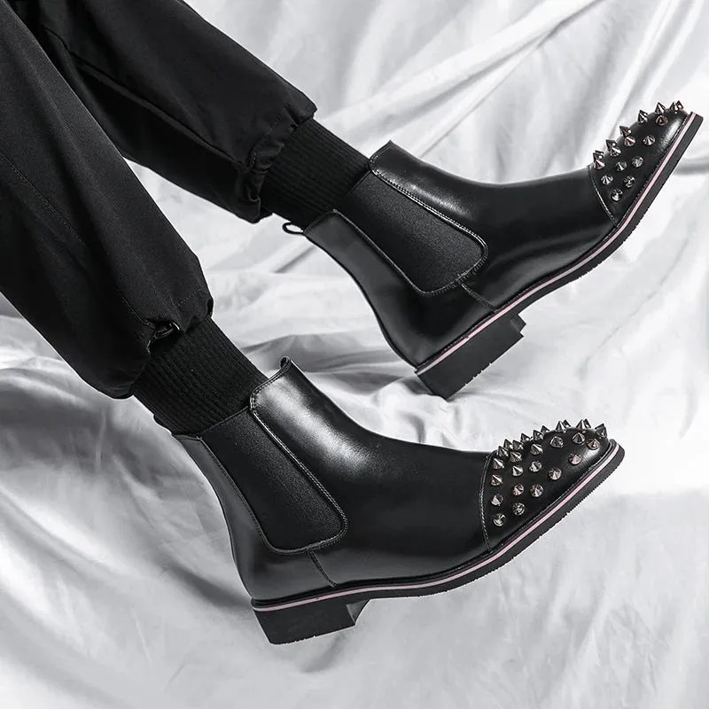 Luxury Fashion Designer Men Chelsea Boots