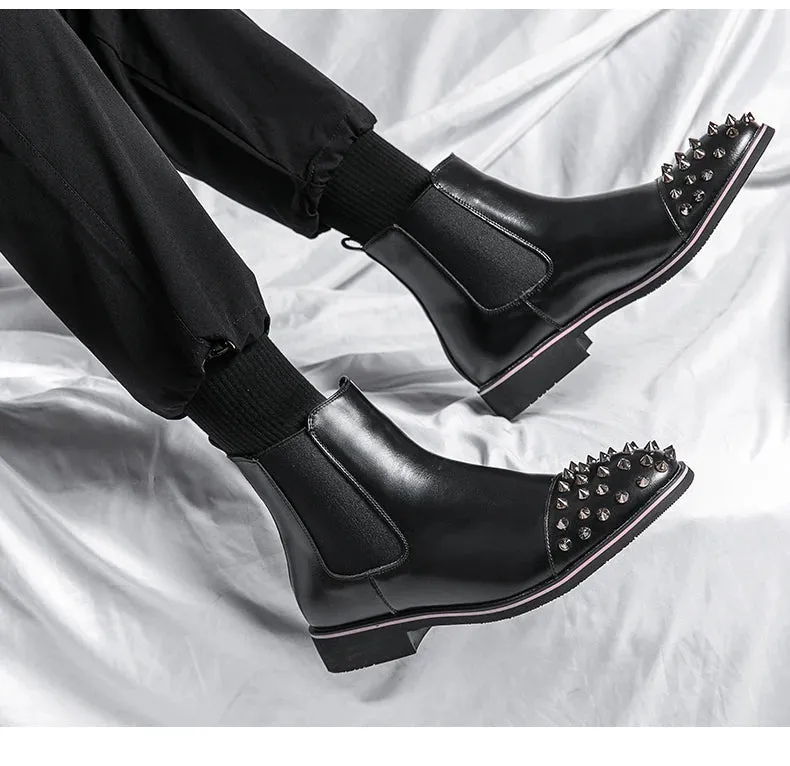Luxury Fashion Designer Men Chelsea Boots