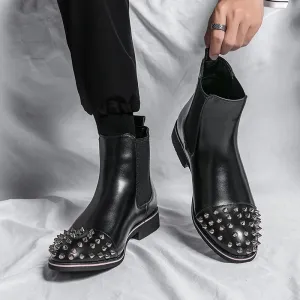 Luxury Fashion Designer Men Chelsea Boots
