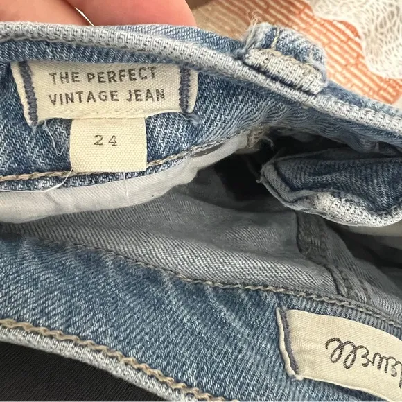 Madewell The Perfect Vintage Jean Size 24