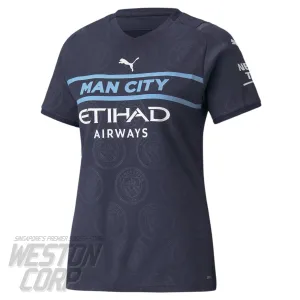 Manchester City Womens 2021-22 SS Third Shirt