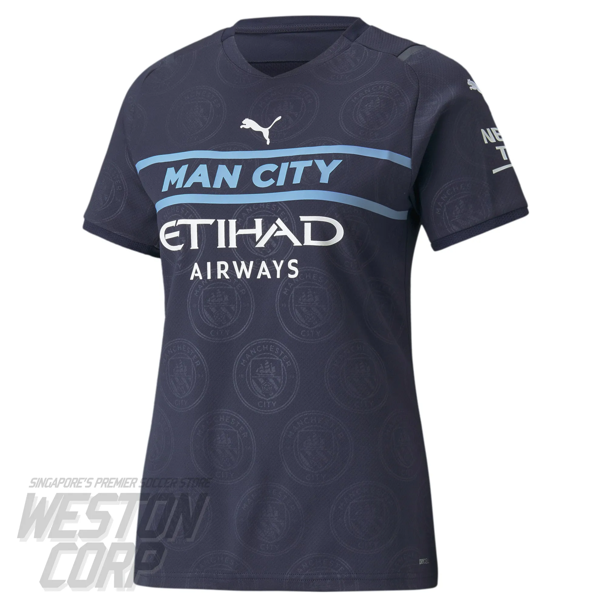 Manchester City Womens 2021-22 SS Third Shirt