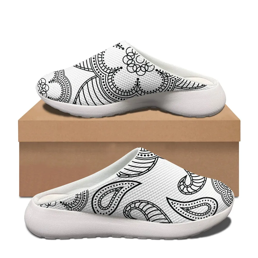 Mandala Art Garden Clogs