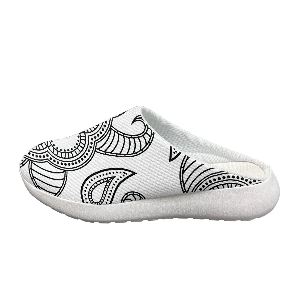 Mandala Art Garden Clogs