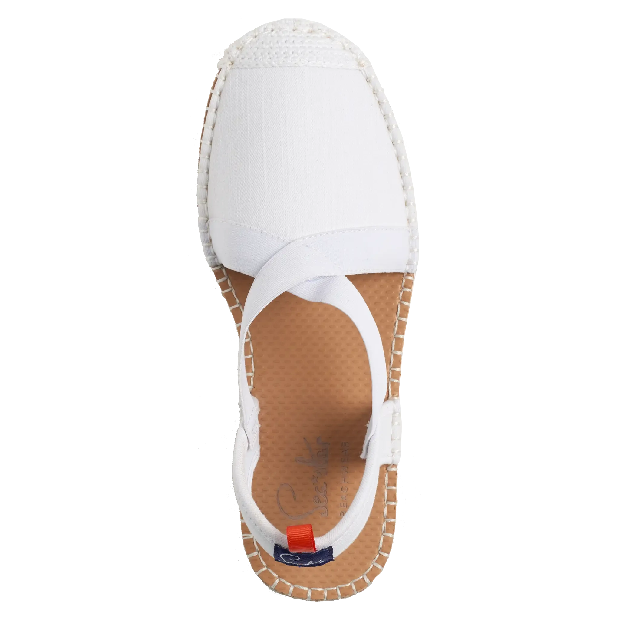 Mariner Seafarer Slingback White Denim