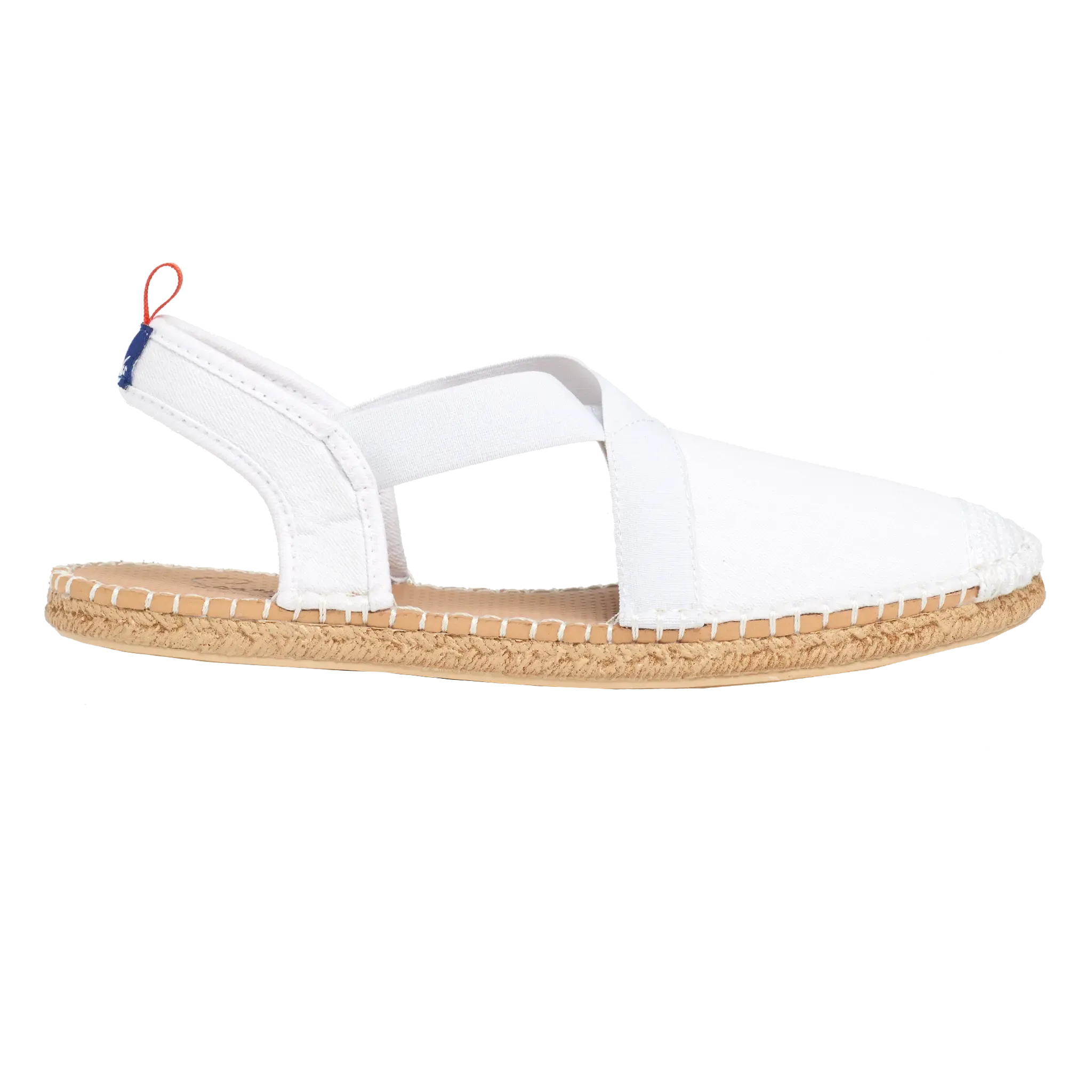 Mariner Seafarer Slingback White Denim