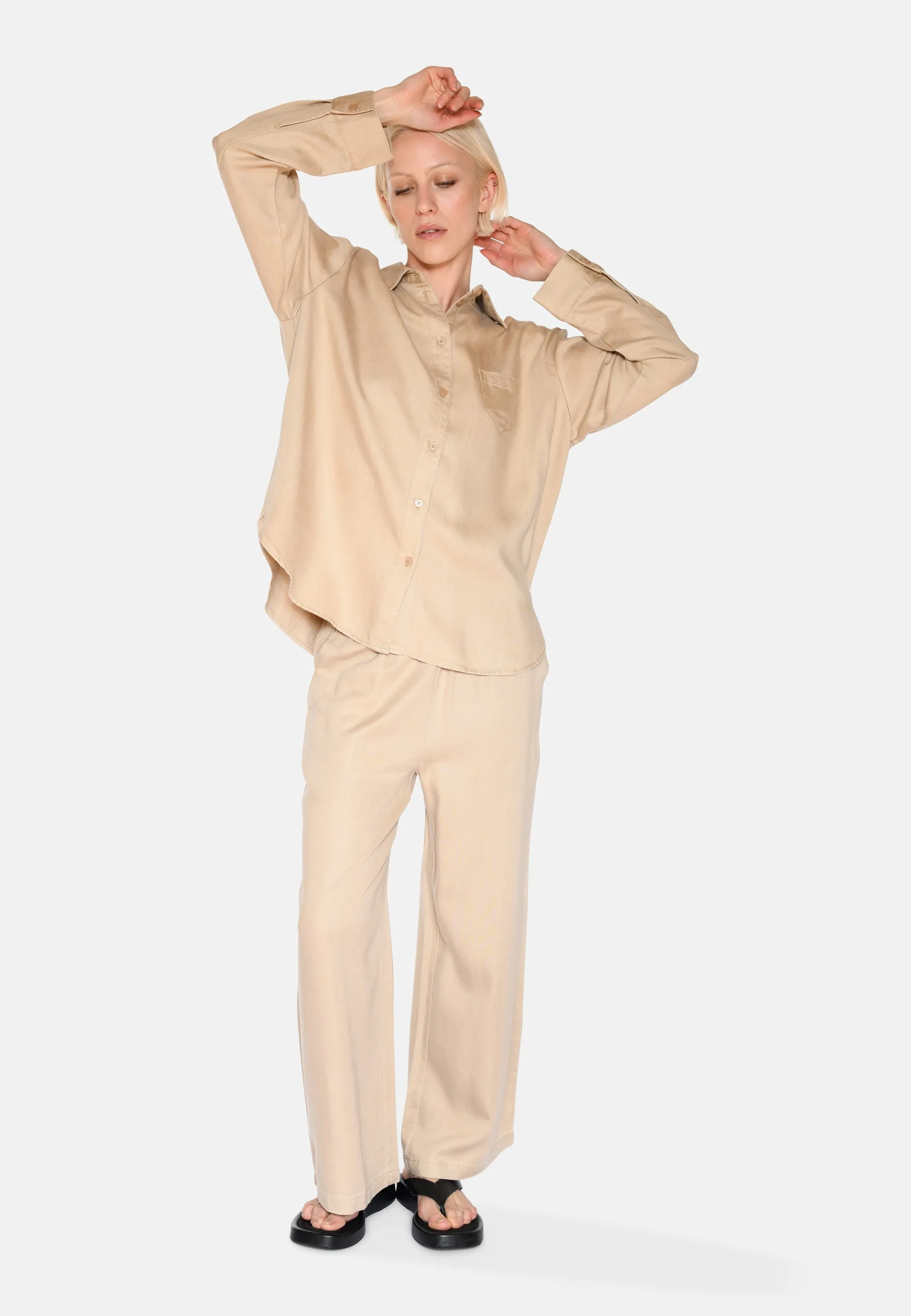 Maya casual pants 3859 - Incense