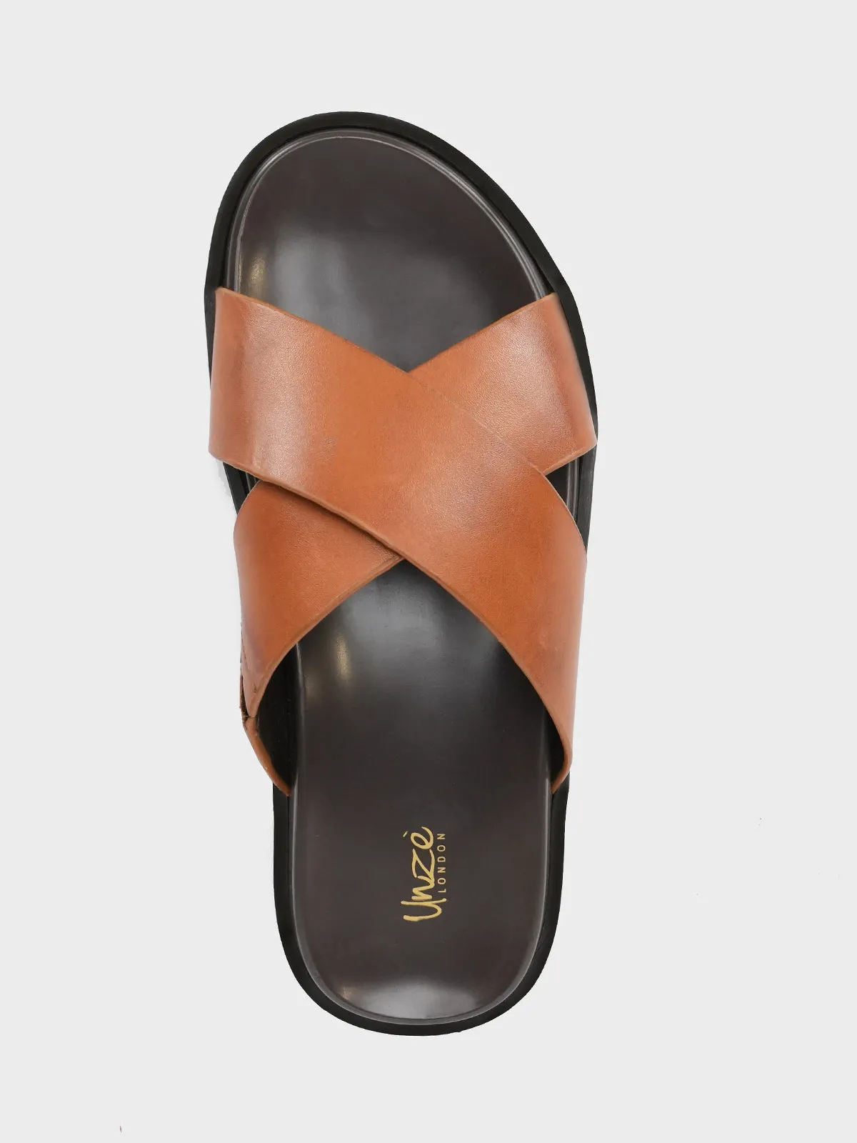 Mens "LYSANDER" Crossover Casual Slipper