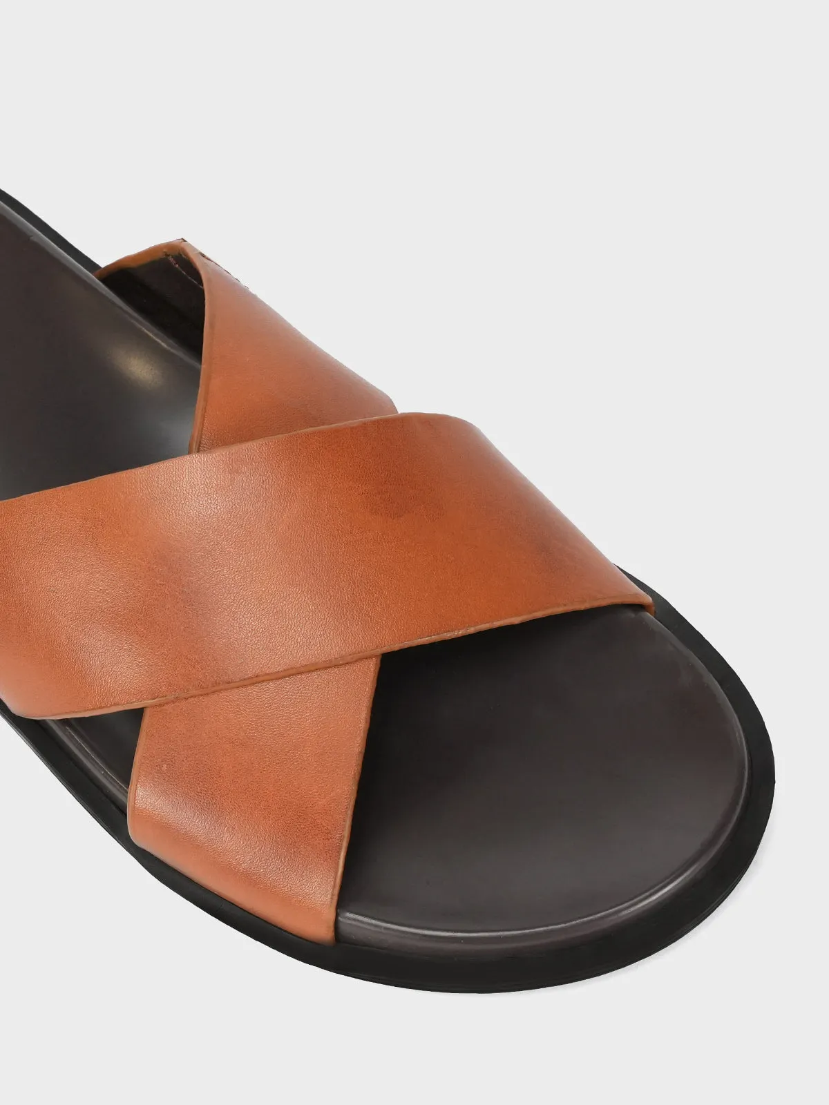 Mens "LYSANDER" Crossover Casual Slipper