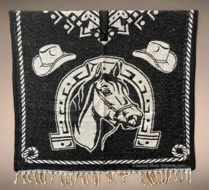 Mexican Poncho Horse Shoe GA036