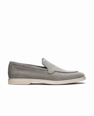 Mid Grey Summer Suede Low Top City Loafers