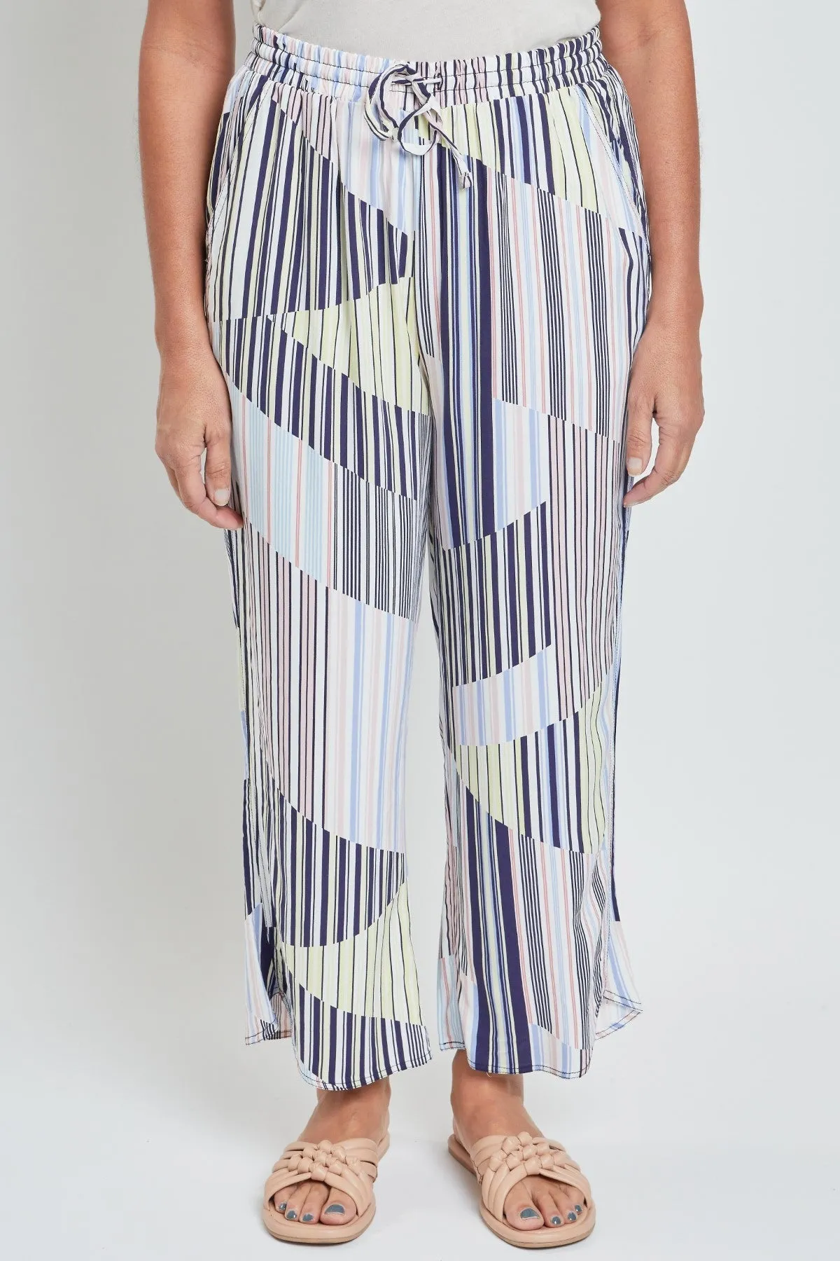 Missy Pull-On Stove Pipe Pant With Tulip Hem Detail , Pack Of 6