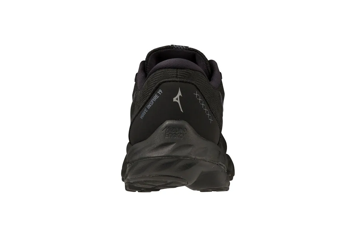 Mizuno Wave Inspire 19 SSW D Black/Stormy Weather/Ombre Blue Womens